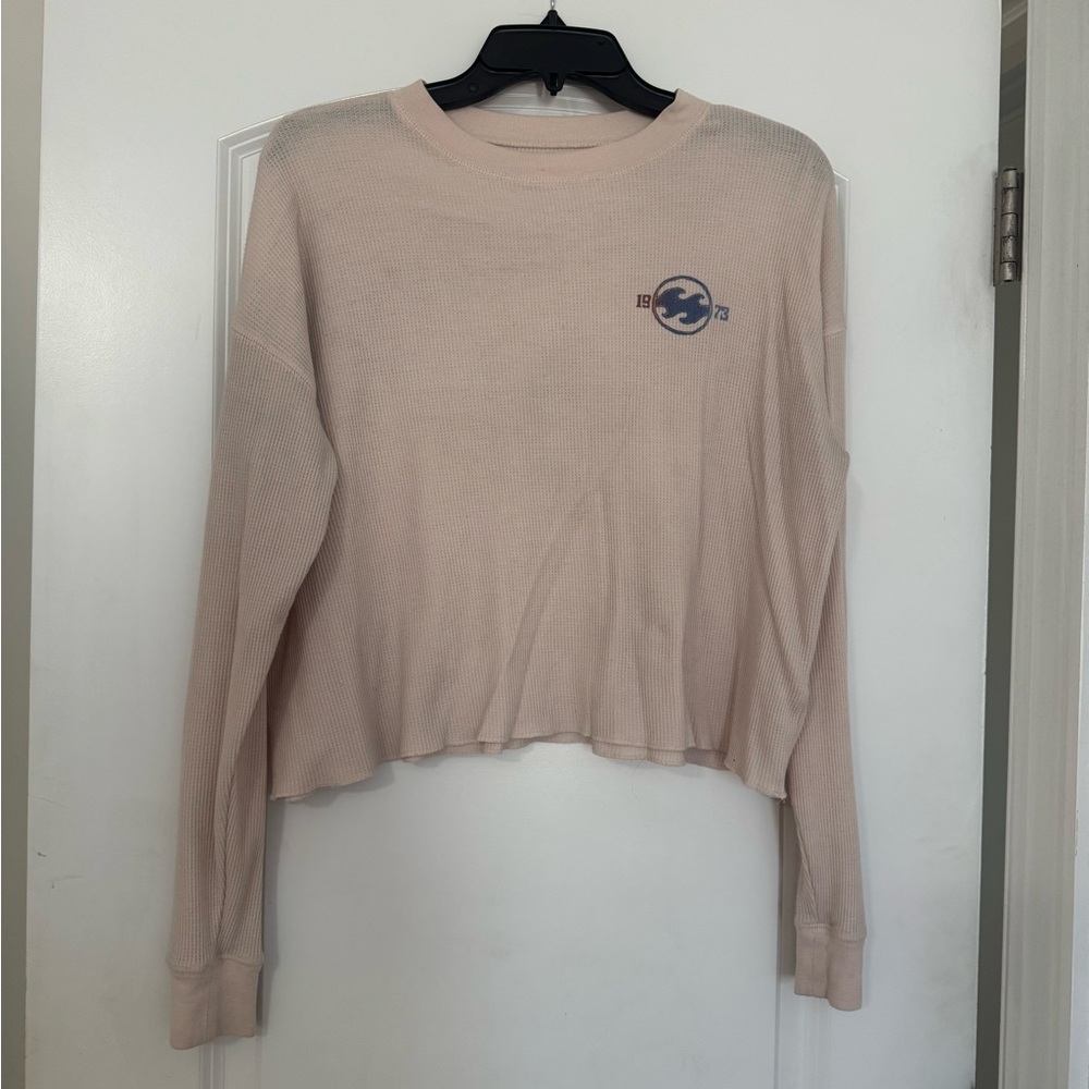 Billabong Light Pink Long Sleeve Tee